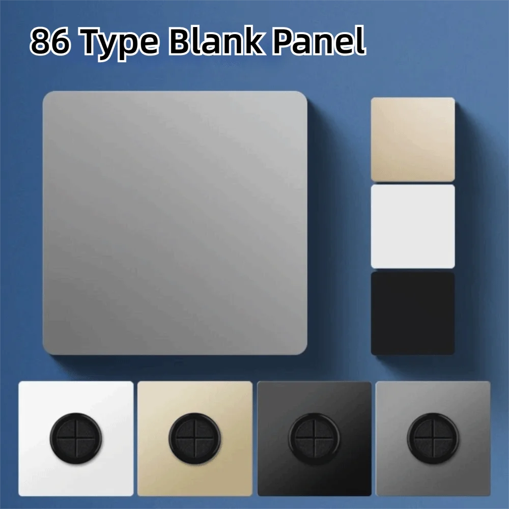 Wall Flange 86 Type Wall Hole Cover Thickened Panel Decor Cover Decorative Panel Plate Home Improvement