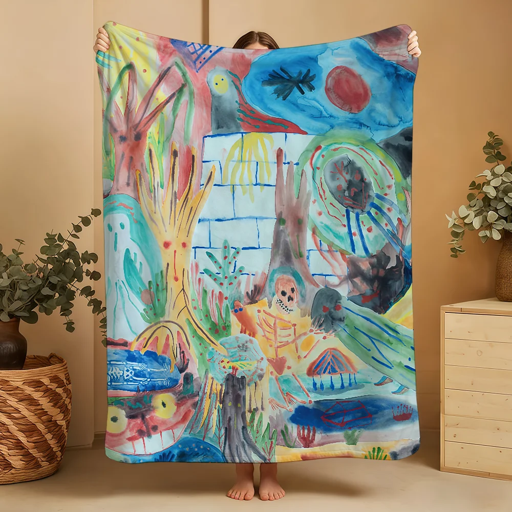 Planet Blanket From Notwist The Throw Super Zombie Cosy News Plush Living Room Sofa Couch Childish Birthday Gifts