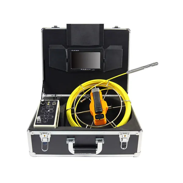 14MM Mini Head 7'' TFT Monitor 20M/30M/40M/50M Cable CCTV Endoscope Sewer Drain Pipeline Camera For Plumbing Pipe Inspection