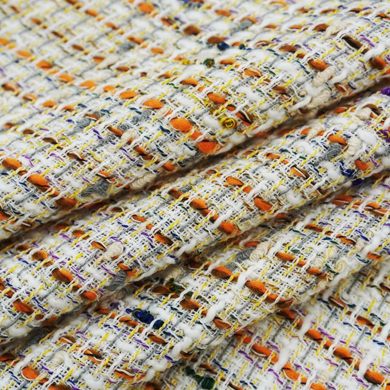 Soft Tweed Fabric for Coat, Caramel Brown Diy