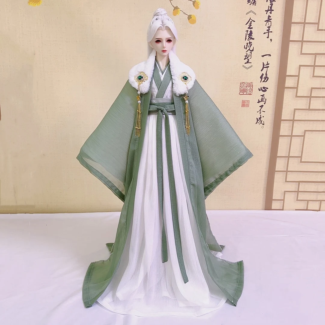 OB27 1/6 Figure 1/4 1/3 Scale BJD Clothes Ancient Costume Hanfu Robe Samurai Outfit For BJD/SD ID75 Uncle Doll Accessories A1971