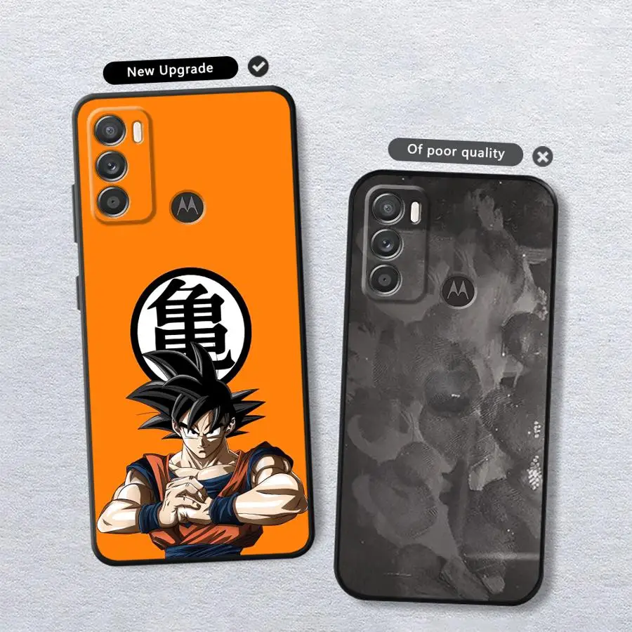 Case for Motorola Moto Edge 20 Pro 30 Lite G60 G32 G53 G30 G71 G72 G60s G51 G73 G52 G50 G22 Edge40 Soft Shell G31 Dragons Balls view 4