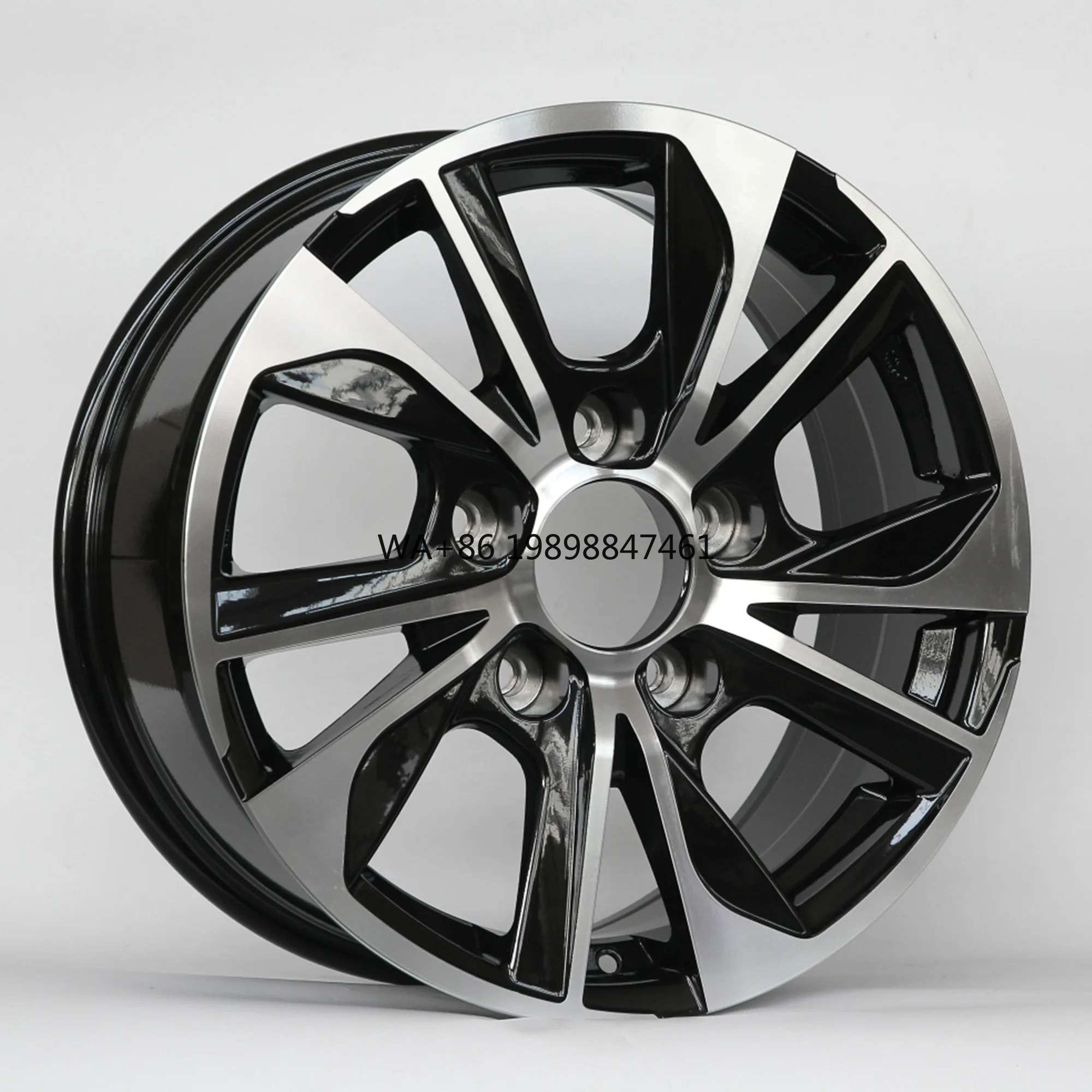 

WHEELCRAFT Custom Aluminum Alloy 18 Inch Multi Spoke Flow Formed Wheel 40mm Offset New Black Original Style Car Wheels for