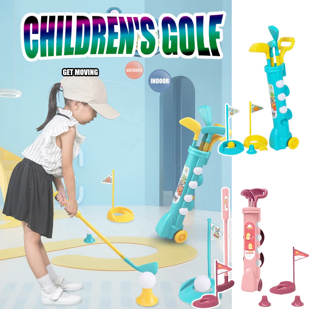 

Indoor and outdoor sports toys for children, golf club sets, camping toys for parent-child interaction, athletic development,