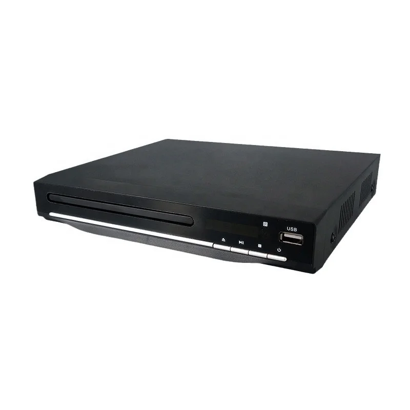 High-Definition Mini Home Video Player New Blu Ray & DVD CD Player with Audio Features for VCD Records