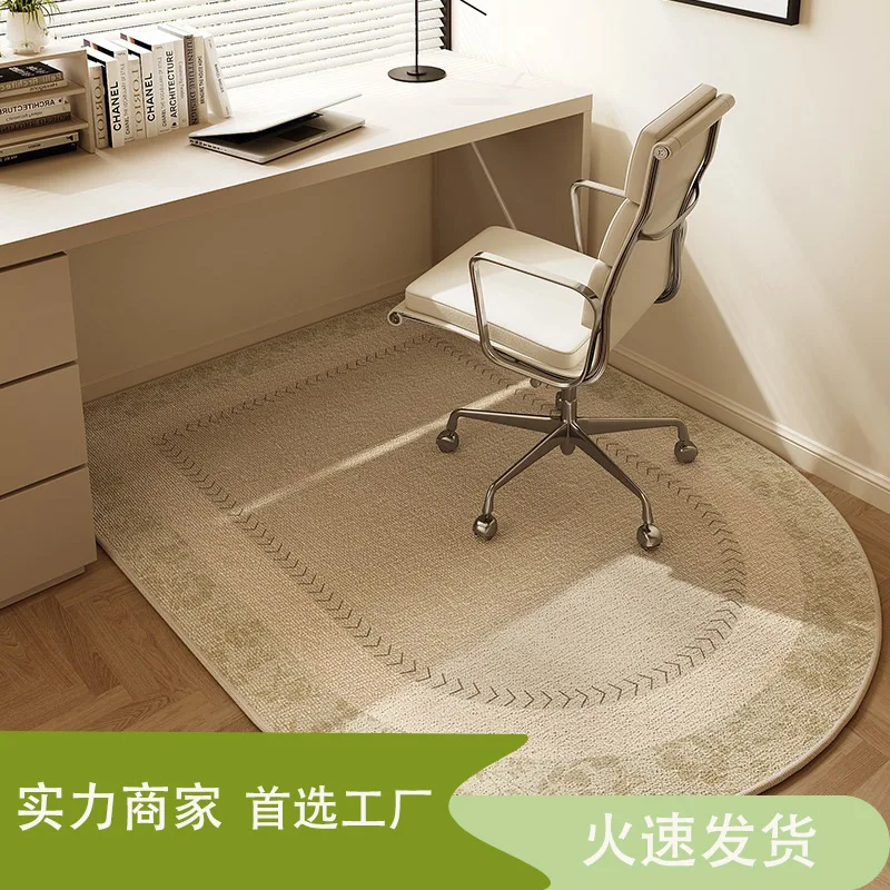 Computer Chair Floor Mat Study Desk Swivel Chairs Carpet Bedroom Pulley Anti-scratch Wear-resistant Foot Mats Non-Slip Rug