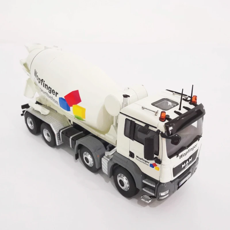 NZG Diecast 1:50 Schaal MAN TGS 8x4 Cement Mixer Truck Legering Techniek Auto Model Collectie Souvenir Display ornamenten