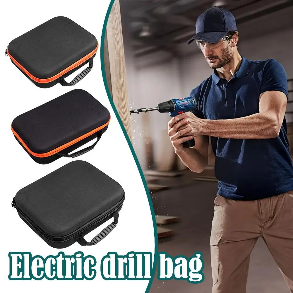 Przenośna torba do przechowywania narzędzi do wiertarki elektrycznej z tkaniny Oxford Pokrowiec na sprzęt dla elektryków Uniwersalny futerał do przenoszenia narzędzi wiertarskich