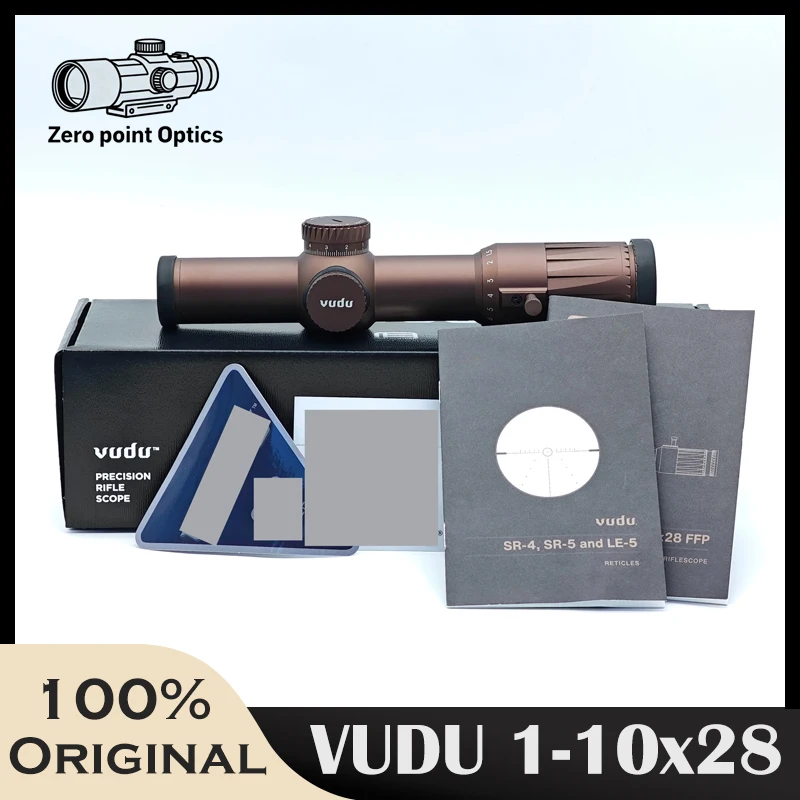

Оригинальный прицел Vudu 1-10x28 мм FFP, первый фокальный плоский прицел FFP, диаметр 34 мм, прецизионный прицел для винтовки, прицел Lunetas SR5 MRAD