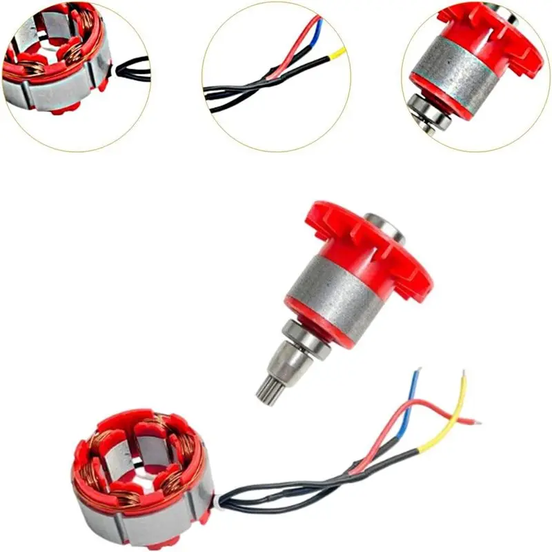 N84R Electric Wrench Rotor Stator Coil Control Board Route Switch Motor High Performance For 2106 Wrench Motor Assembly