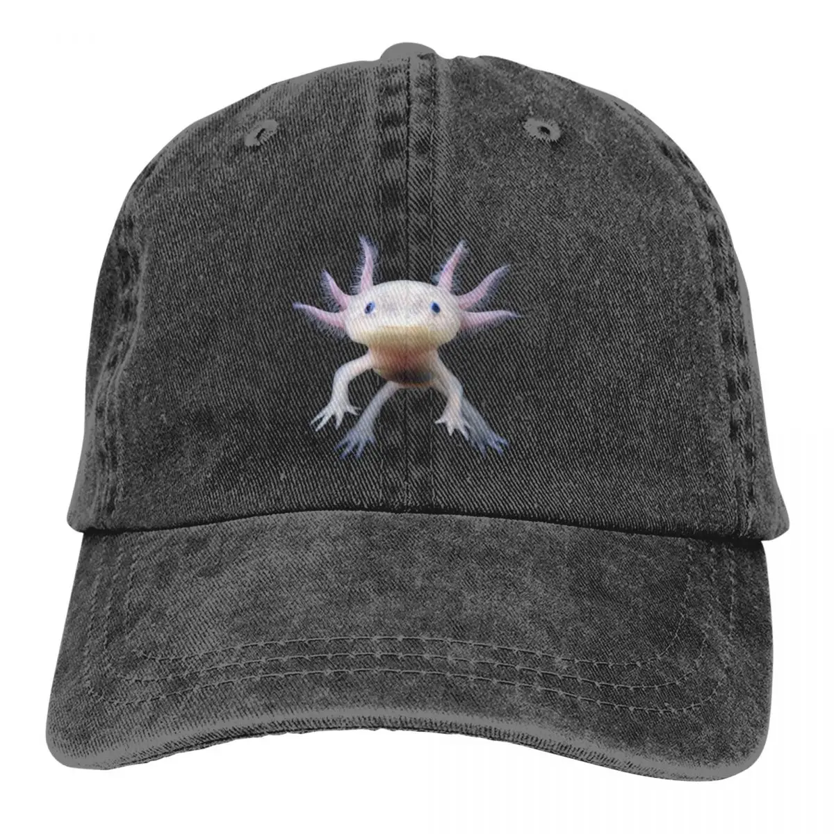 

Cute Baseball Caps Peaked Cap Axolotl Lover Sun Shade Cowboy Hats for Men Trucker Dad Hat