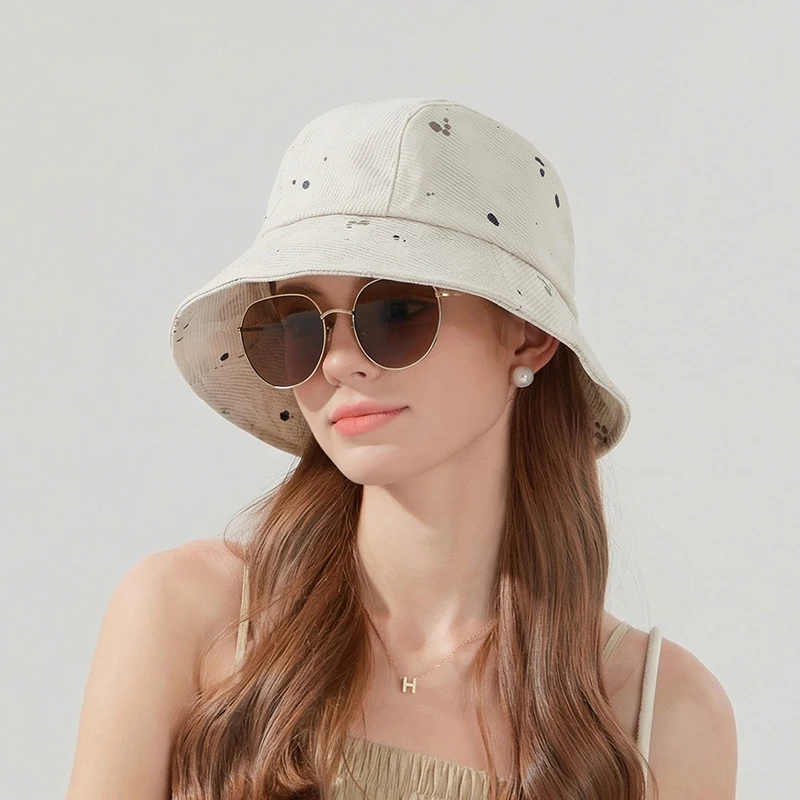 

Ретро-шляпа-панама для женщин с эффектом похудения лица, с граффити, для весны и лета, для активного отдыха, солнцезащитная