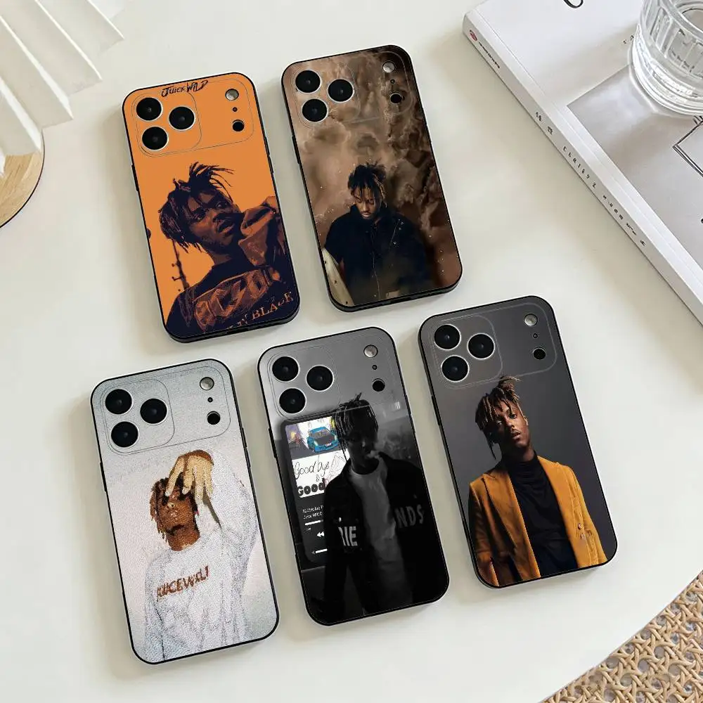 

J-Juice WRLD Emo Rap Phone Case Silicone Soft For IPhone 17 16 15 14 13 12 11 X XR Plus Pro Max Plus