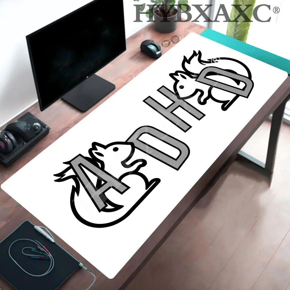 

HYBXAXC ADHD Squirrel Desk Mat Mouse Pad Smooth Surface, Non-Slip Rubber Mouse Anti-Slip Stable Smooth Table Mat for Computer
