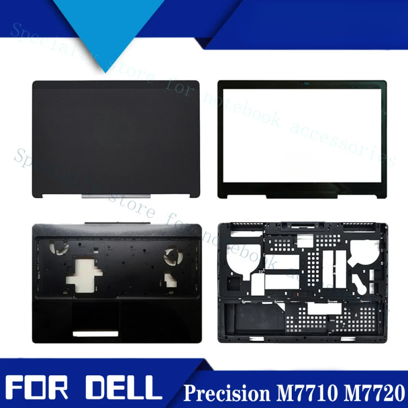 

Комплект чехлов A+ для Dell Precision M7710 M7720, корпуса A/B/C/D, черный цвет