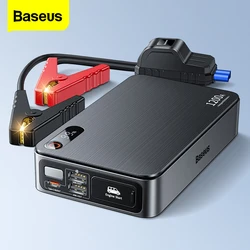 Baseus-arrancador de batería de coche, dispositivo de arranque de 12000mAh, 1200A, 12V, estación de energía de emergencia automática, cargador de batería de coche