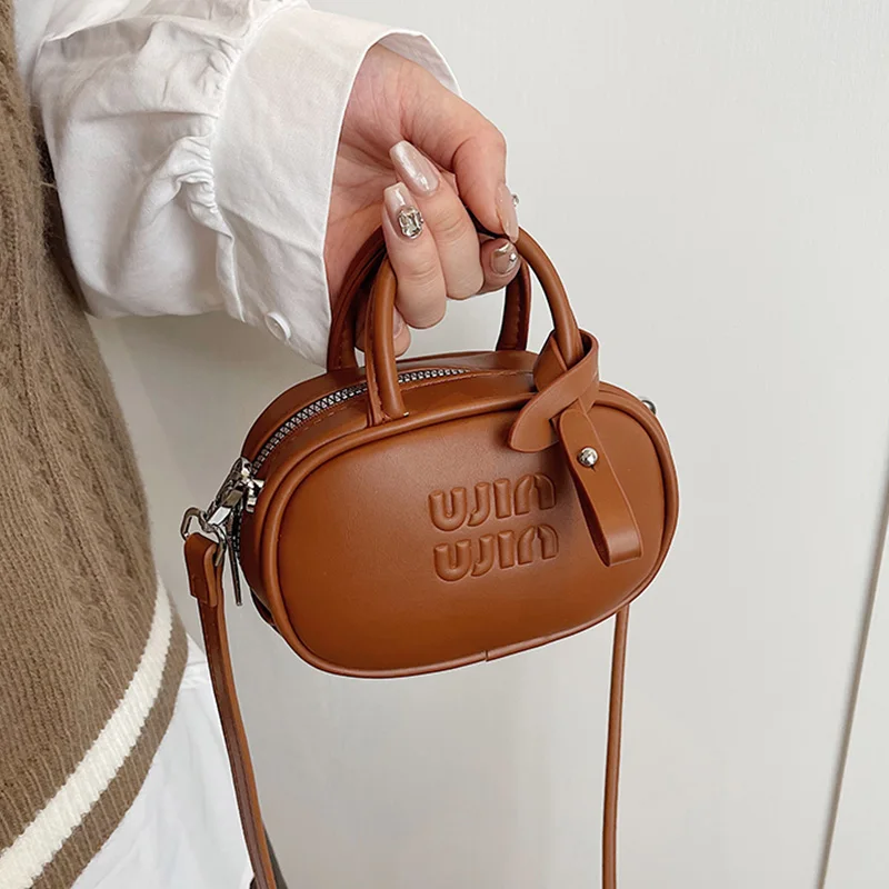 Luxury Brand Women Bag 2024 Winter Mini Crossbody Bag Purse Fashion Simple Handbag Satchel High Quality Lady Small Shoulder Bags