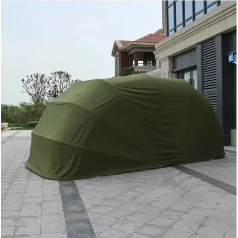 

Portable tent waterproof manual car House shed foldable shelter carport parking canopy galvanized steel retractable garage