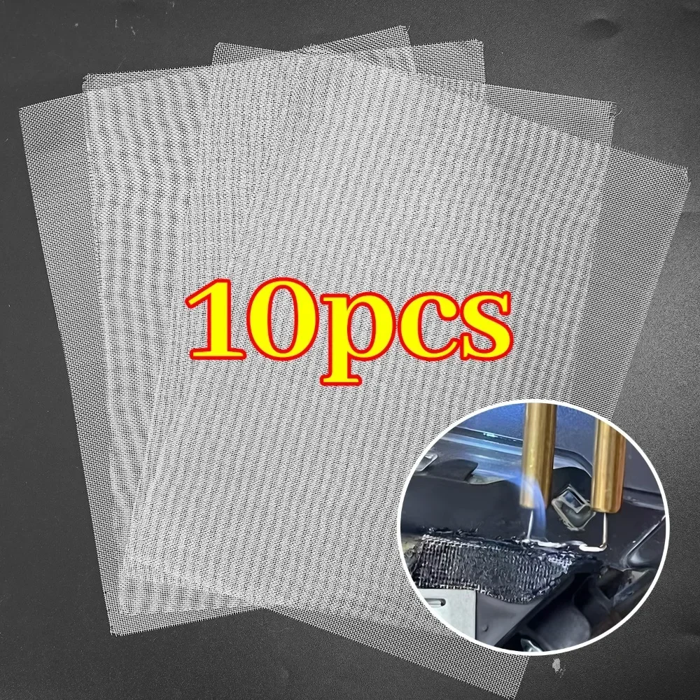 Stainless Steel Repair Mesh Car Bumper Plastic Hole Crack Patches Trimmable Welding Wire Mesh for Car Repair Welding Machine