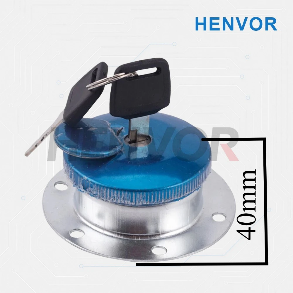 High-Quality Diesel Generator Fuel Tank Cover with Key Lock, Generator Accessories Parts