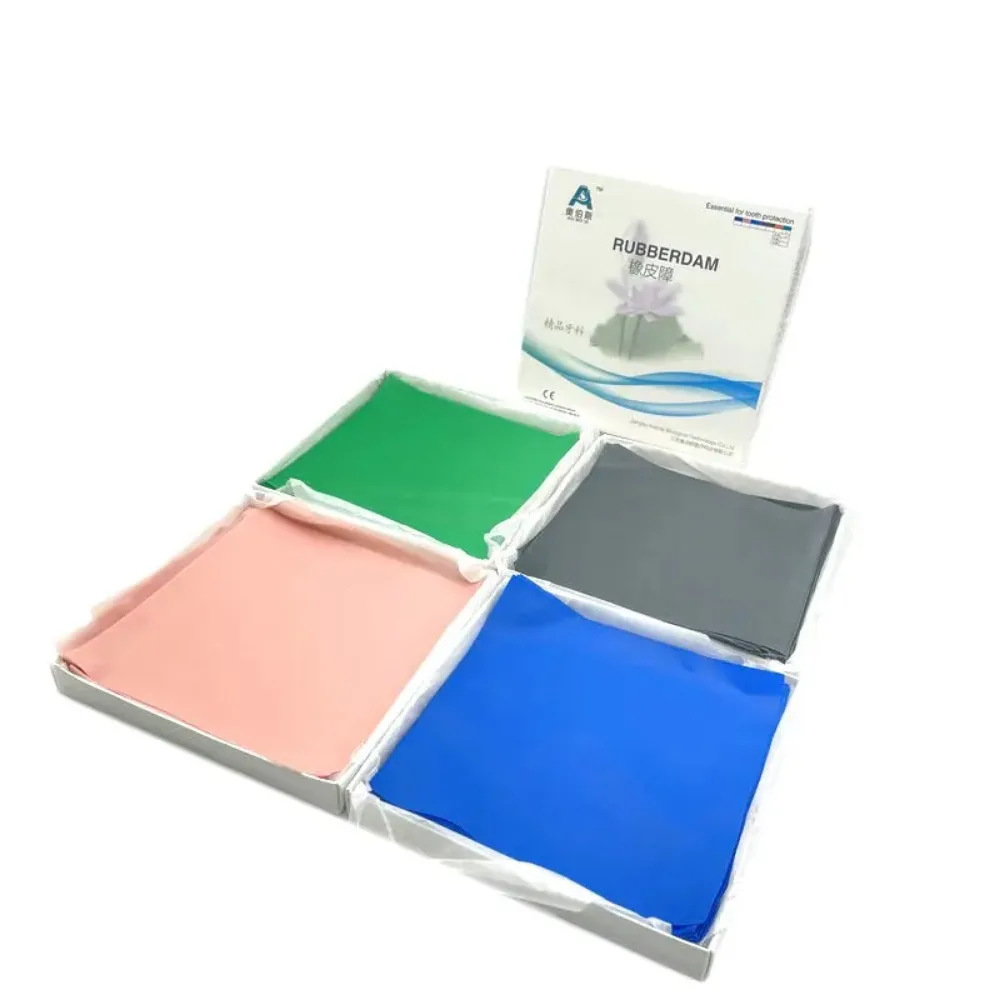 1 Box of High Quality Natural Rubber Latex Dental Dam Non Sterile Dam Small 52pcs or Large Dental Dam 36pcs