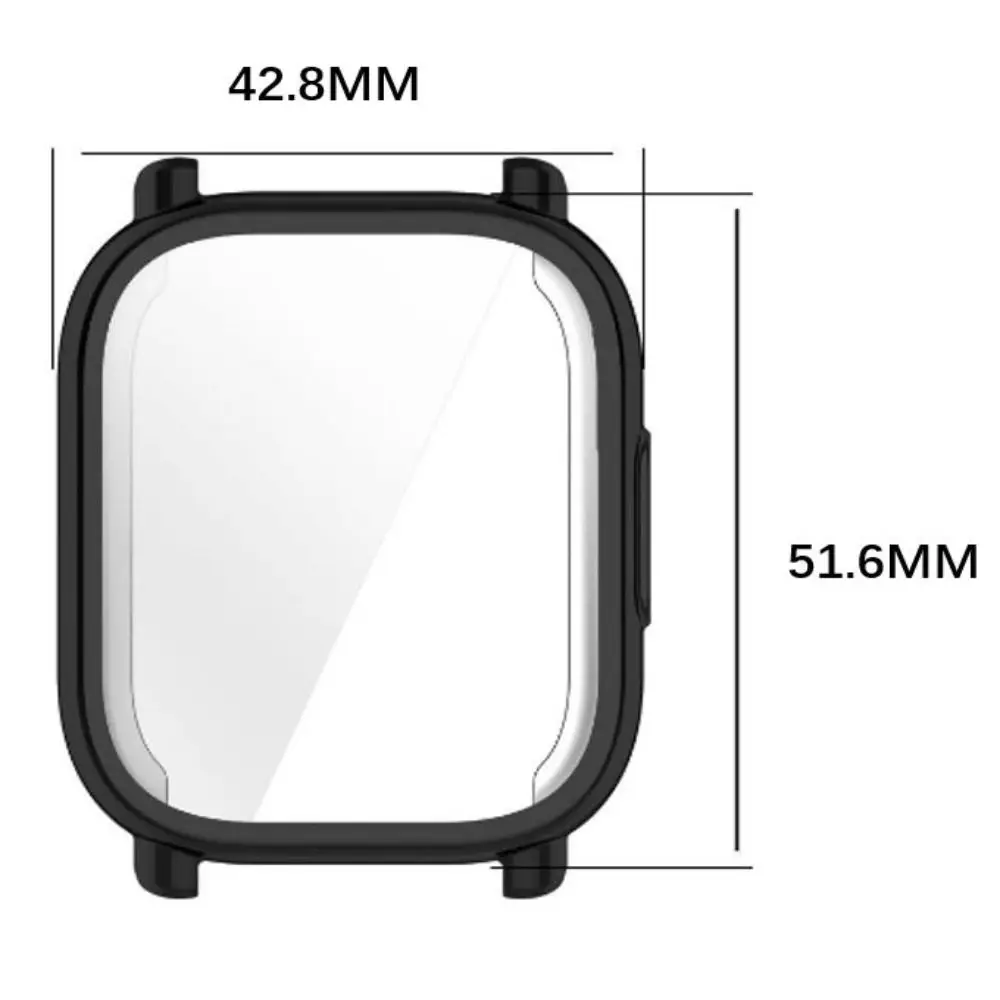 Soft Full Cover TPU Case Bumper Smart Screen Protector Accessories Watchband Protective Shell for Redmi Watch 5 Active