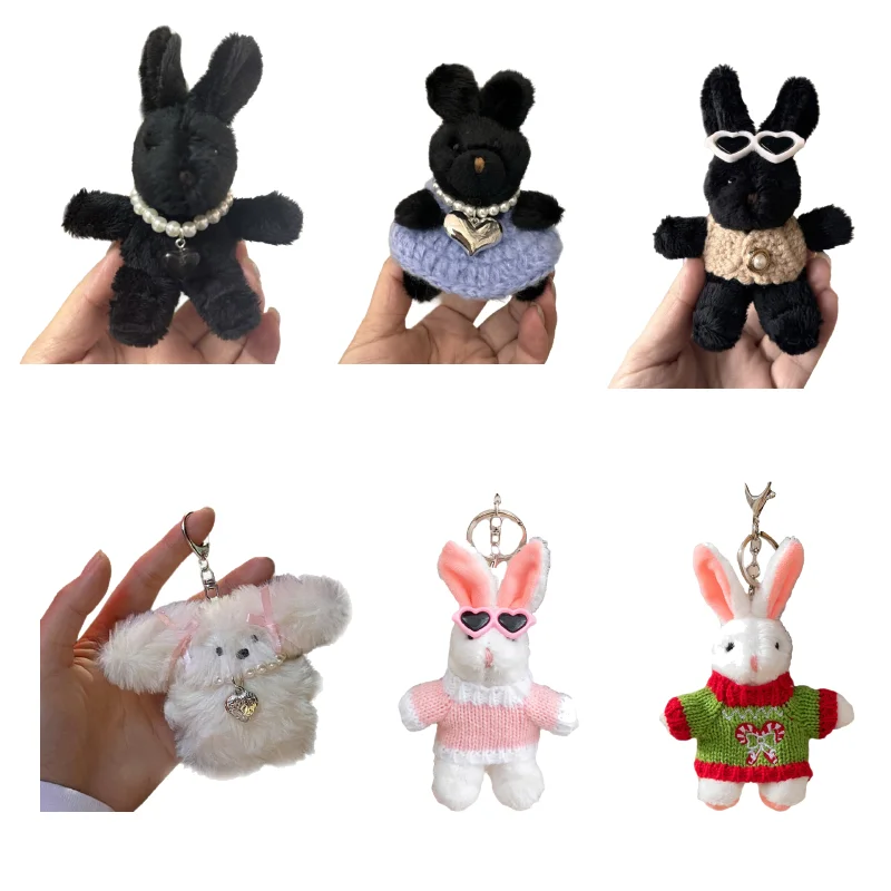 ウサギの形をしたキーホルダー,ウサギの形をしたおもちゃ,バッグペンダント,装飾品,ユニークなアクセサリー