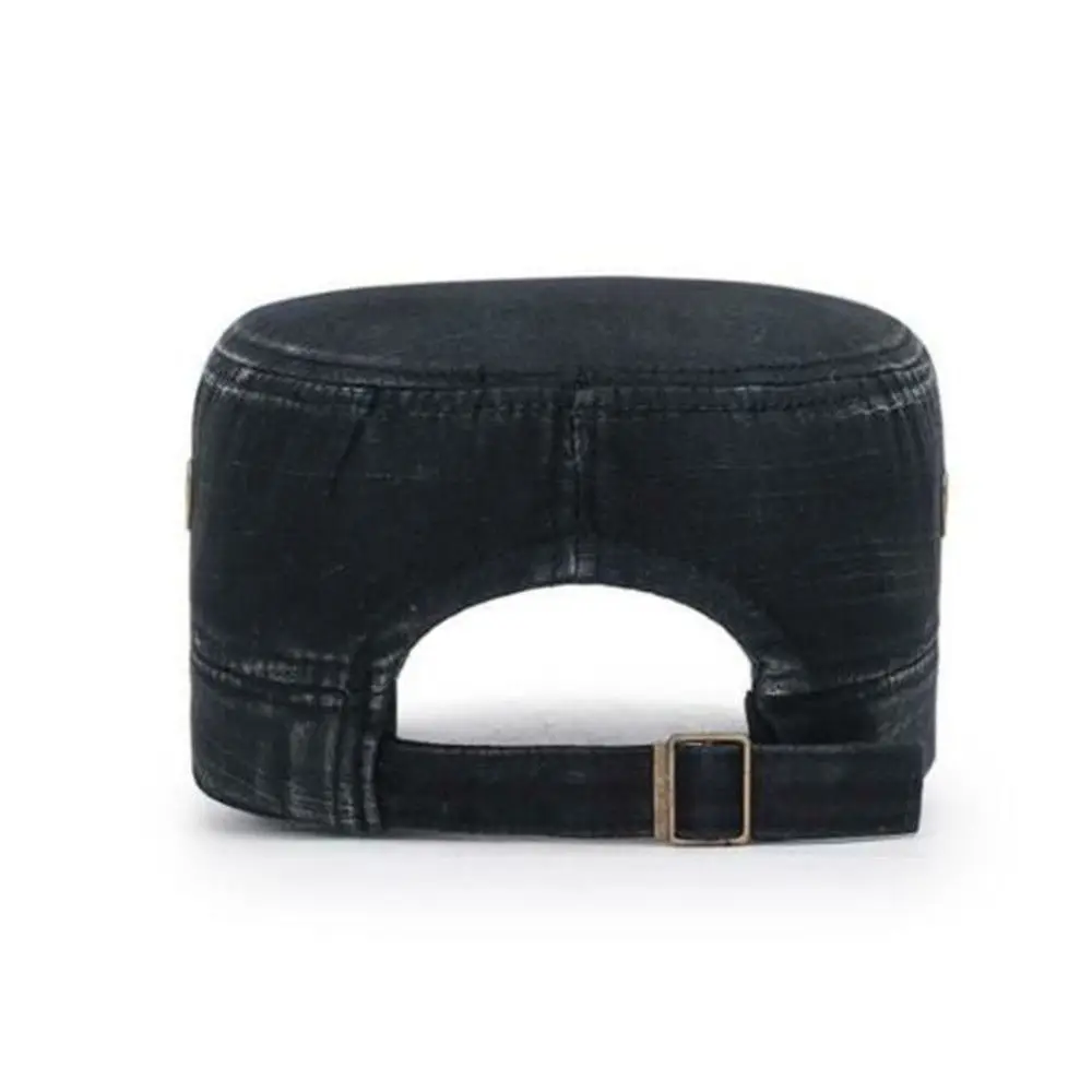 Spring Summer Cotton Breathable Peaked Cap Cadet Hat Baseball Cap Sun Cap