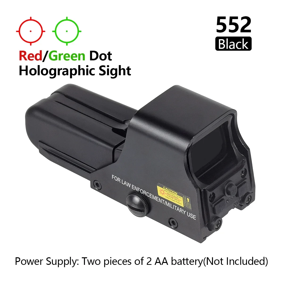 551 552 553 558 Red Green Dot Sight Optics Reflex Holographic Sight Riflescope Fit 20mm Rail Mount Airsoft Rifle Hunting