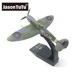 JASON TUTU-Coleção Modelo de Aeronaves Militares, Escala 1:72, Spitfire Fighter, Metal Diecast, Drop Shipping