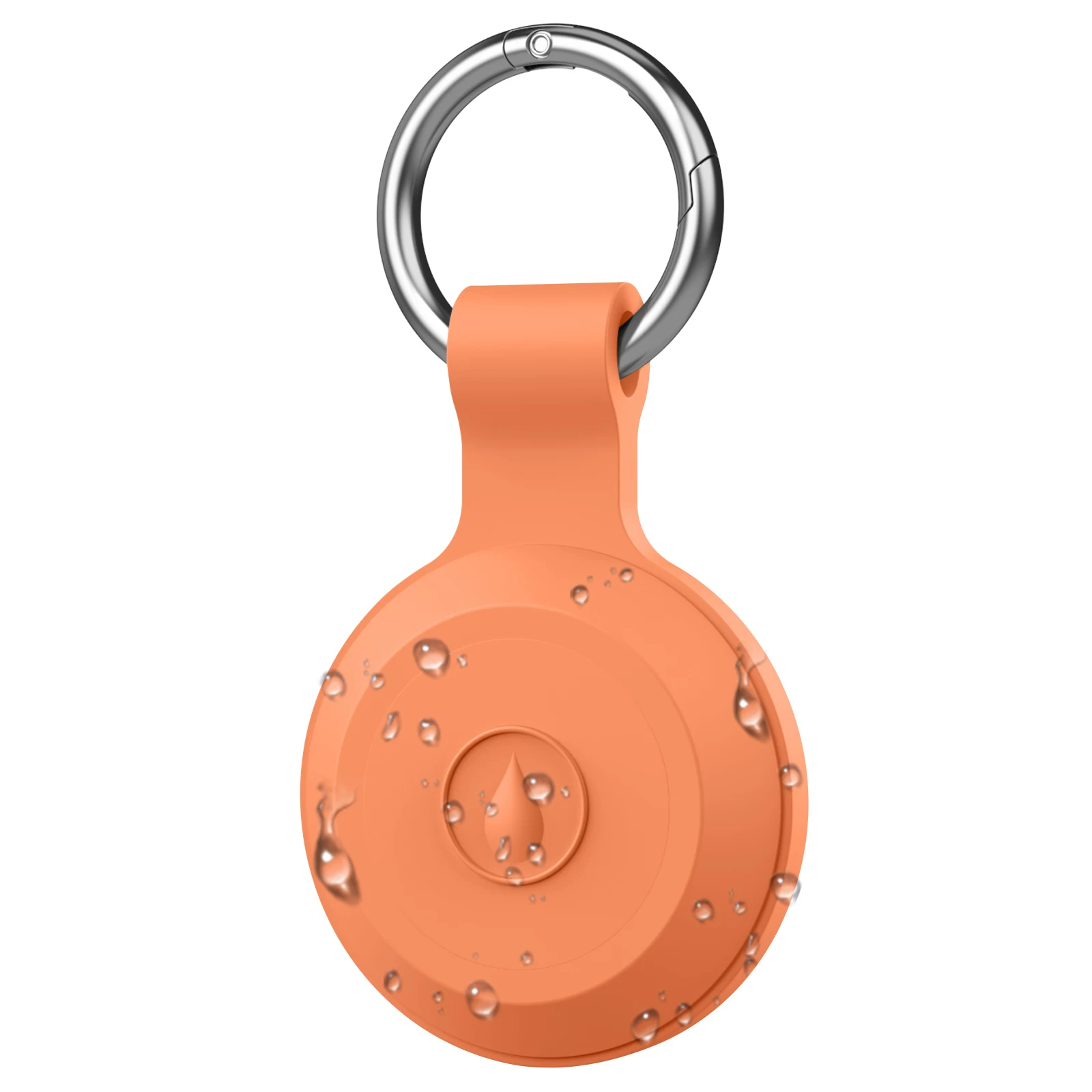 Siliconen hoesje voor Apple Airtag Cover 360 °   Waterdichte hond kat halsband GPS Finder beschermhoezen voor Apple Air Tag Shell sleutelhanger
