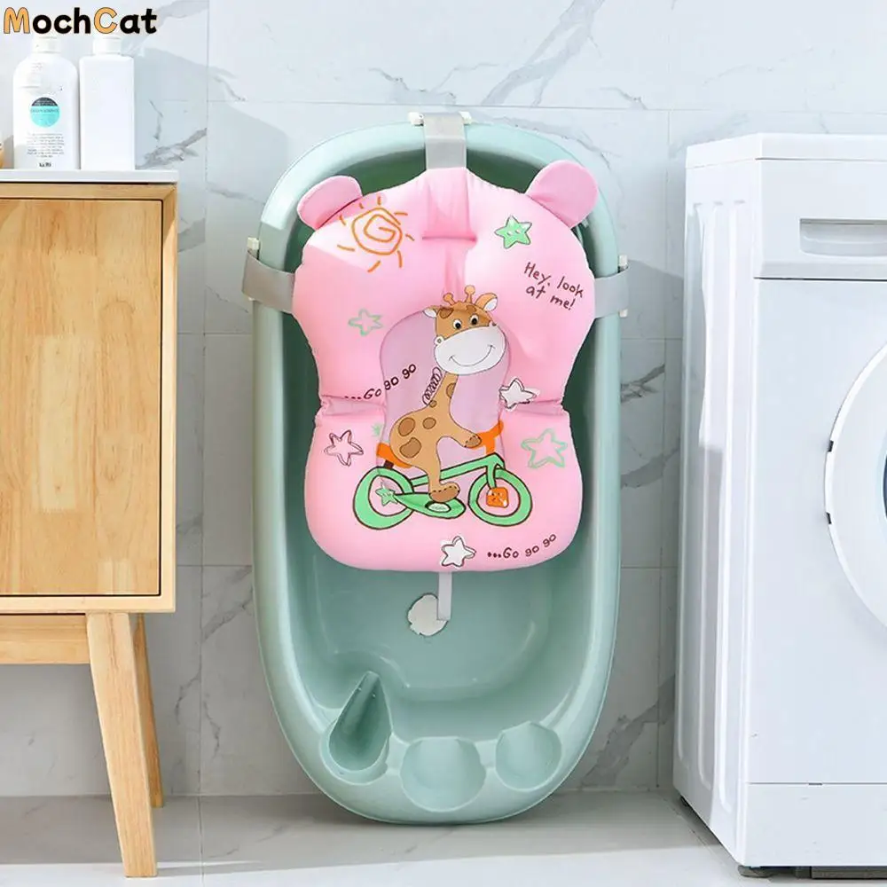 

Bath Tub Pad Bed Seat Comfort Body Cushion Non-slip Floating Pad Shower Support Mat Baby Bath Seat Pillow Seat Bathtub Seat