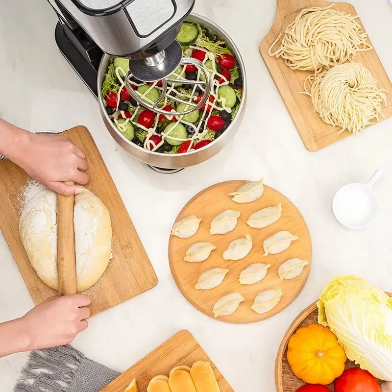 Multifunctional chef machine intelligent timing fully automatic dough mixer household desktop egg beater commercial