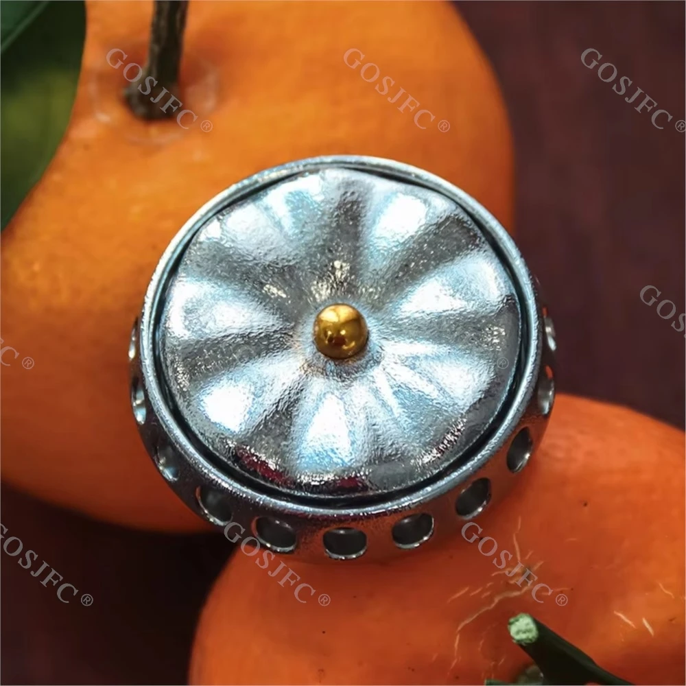 永遠の花マルチプレイ EDC メカニカルメタルフィジェットジャイロ触覚コインデスクトップおもちゃストレスリリーフおもちゃステンレス鋼