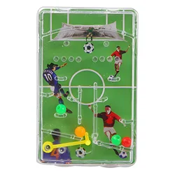 20PCS Soccer Table Football Maze Game For Kids Early Educational Toy Football Theme Birthday Party Decor Girls Boys Favors Gifts