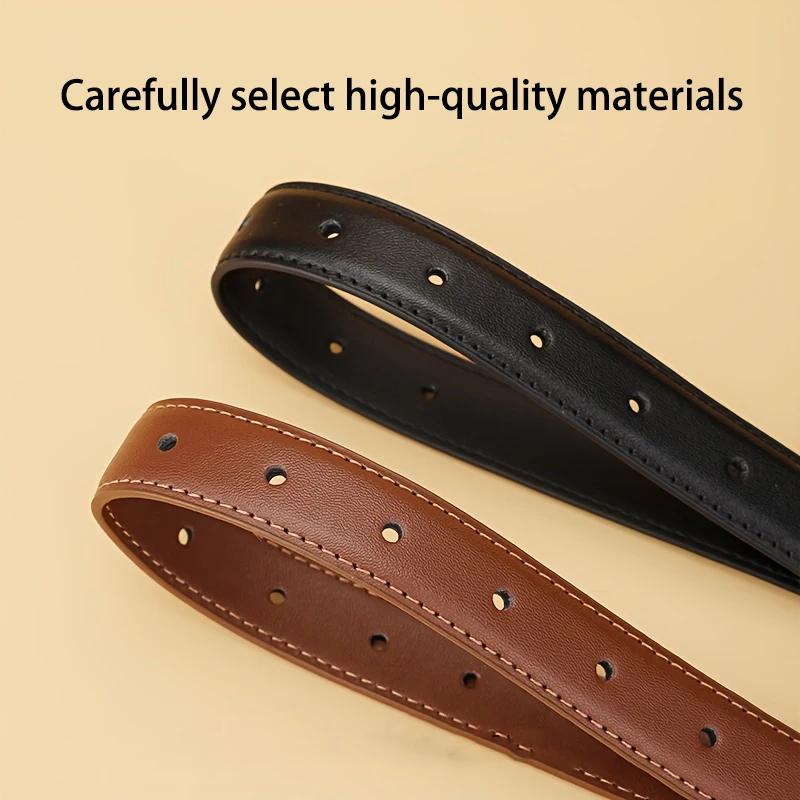 2pcs Light Luxury High-end Design Women's Belt Suitable For Daily Versatile Birthday Parties And Various Special Occasions - Image 3