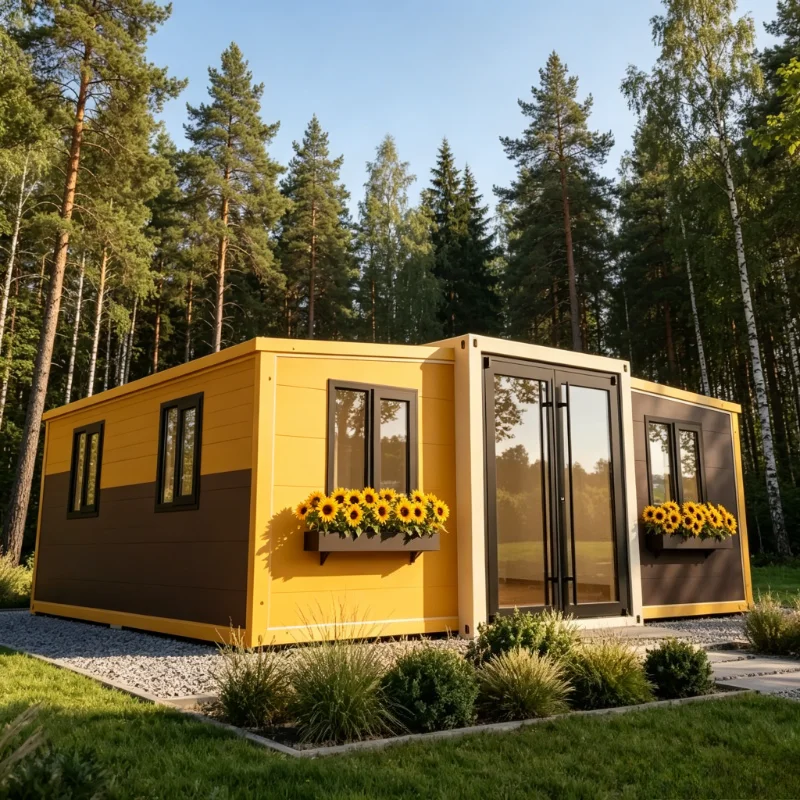 Factory Price Waterproof Expandable Prefabricated Container House Foldable Modular Prefab Container Houses 20ft 40ft Tiny Home