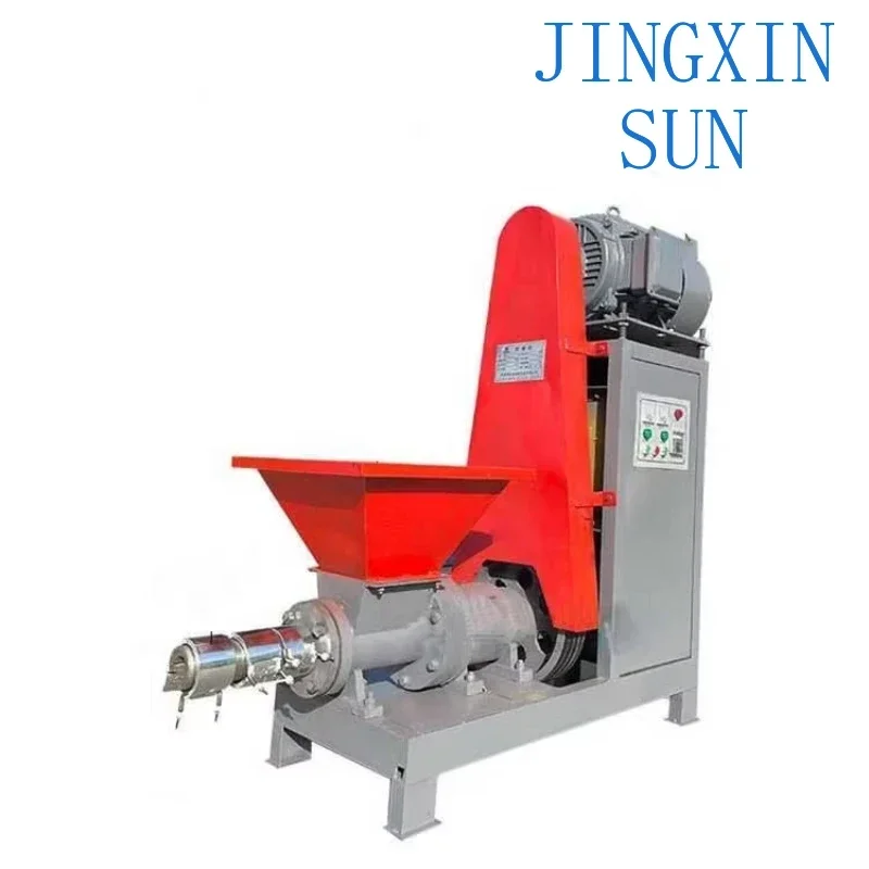 Sawdust Briquette Charcoal Making Machine For Cooking Biomass Wood Sawdust Briquettes Machine