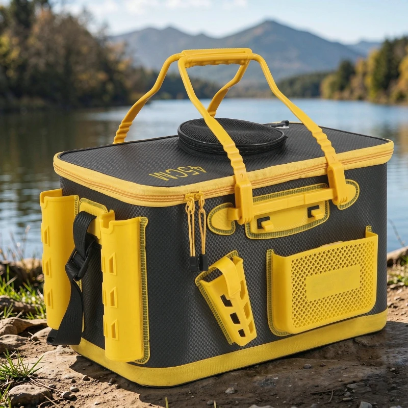 Fishing Lure Box - Thickened EVA Fishing Bucket Multi Function
