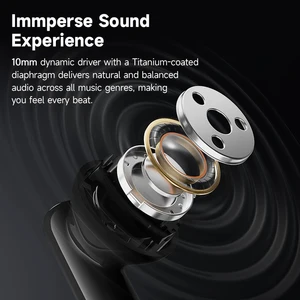 Edifier-X5 Pro wireless headphones, TWS Bluetooth Earphones, active noise cancellation, waterproof IP55, game mode, fast charging 12 Main Sales Headset Edifier - №12