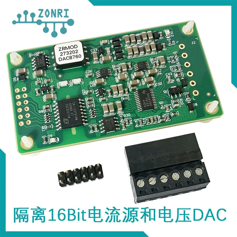 dac8760-modulo-de-fuente-de-voltaje-fuente-de-corriente-de-alto-rendimiento-de-16-bits-5v-10v-4-20ma-0-24ma
