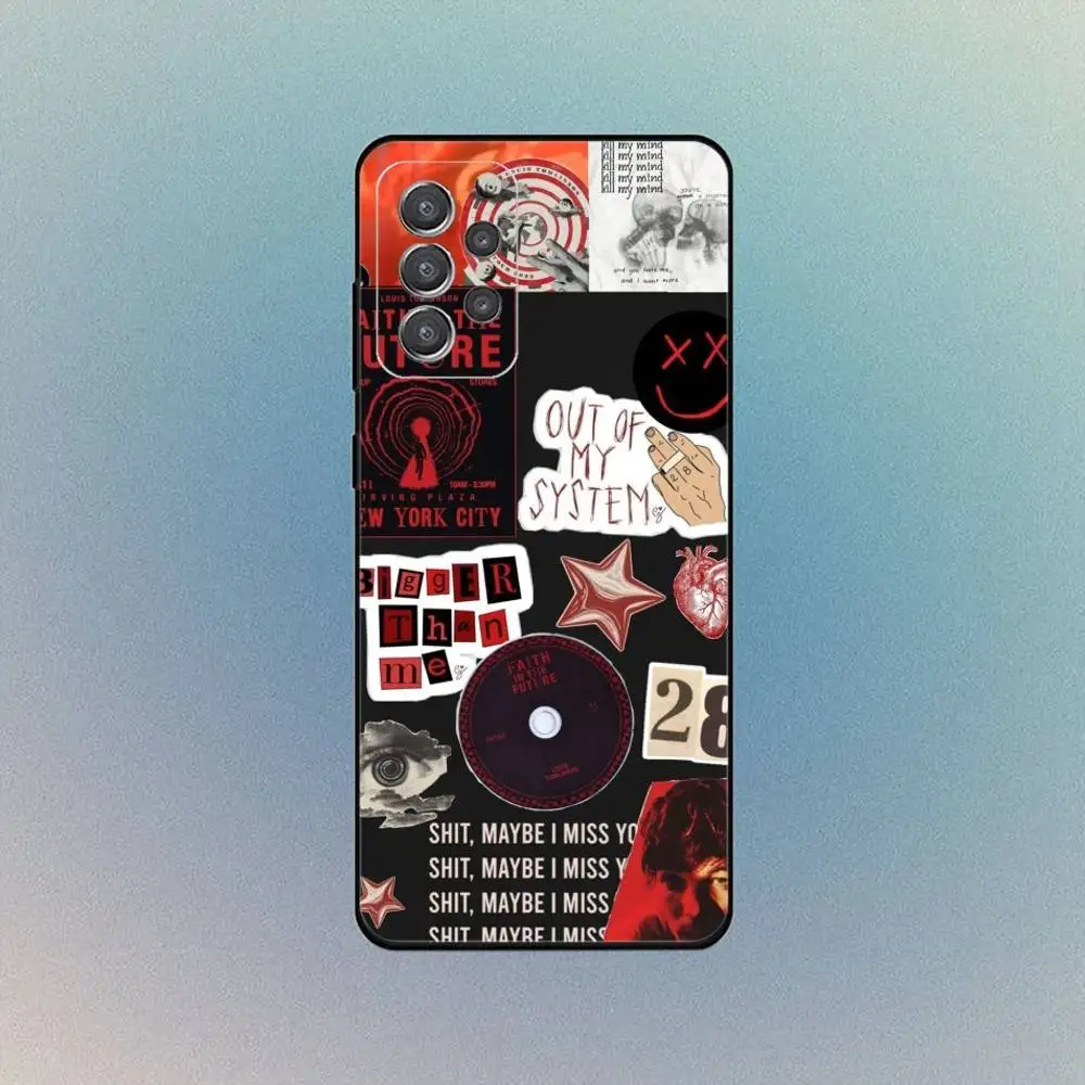 Louis Tomlinson Phone Case For Samsung S25,S24,S21,S22,S23,S30,Ultra,S20,Plus,Fe,Lite,Note,10,9,5G Black Cover - view 4