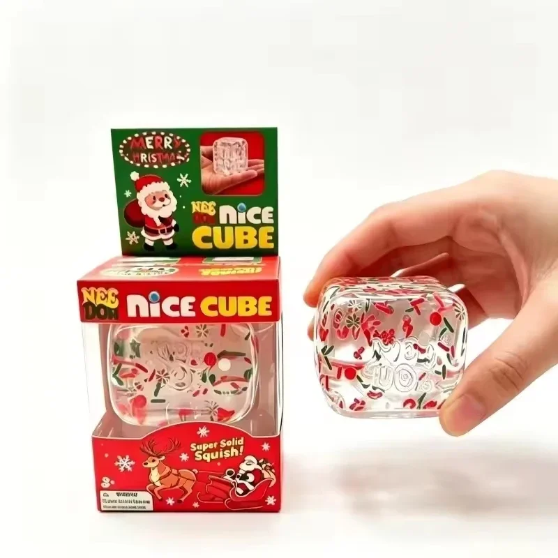 NeeDoh Nice Cube Series of Products Stress Relief Toy Soft Squeeze Fidget Cube for  Adults Anxiety Relief Sensory Toy