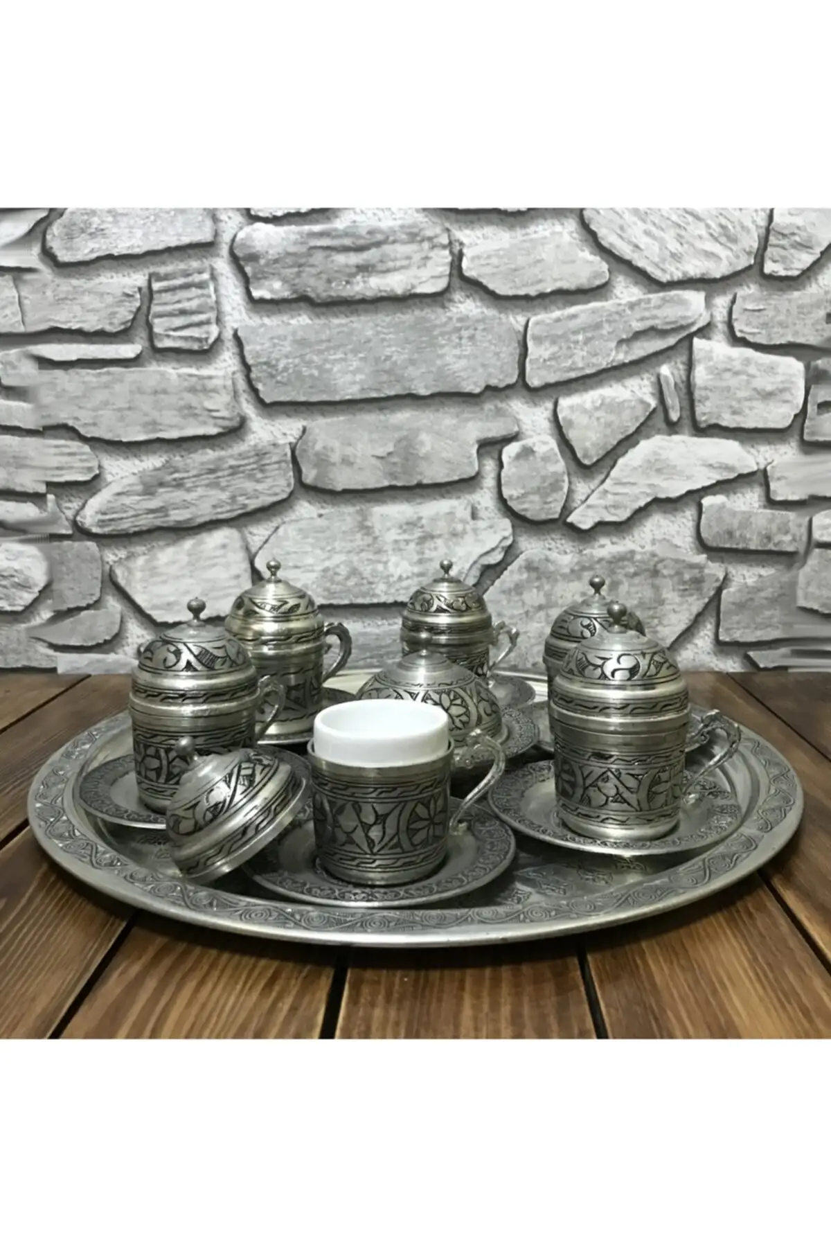 6 person copper coffee set handmade espresso cup for coffee set handmade espresso cup