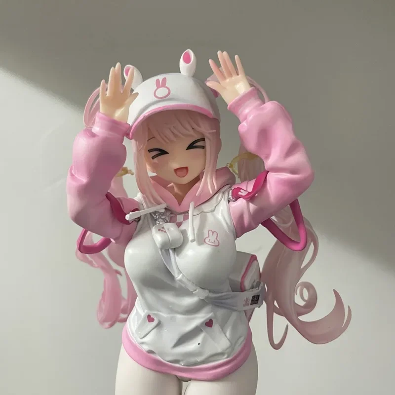 26 cm chaud Nikke Alice modèle rose lapin figurine debout fille poupée GK Statue Anime jeu ornement jouets à collectionner garçons cadeaux