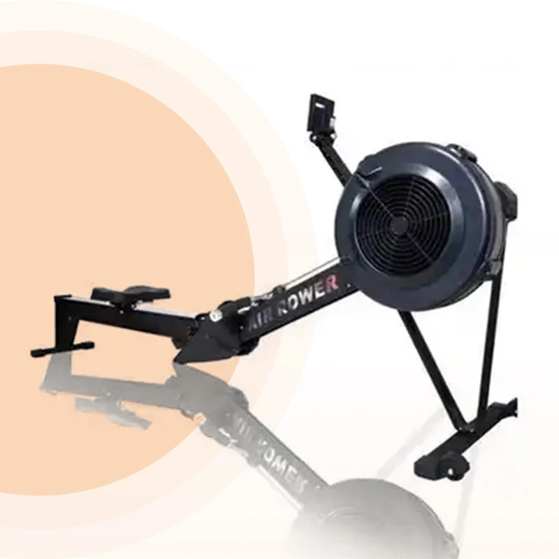 Steel fan air rower for indoor home use, ideal full-body workout rowing machine image 5