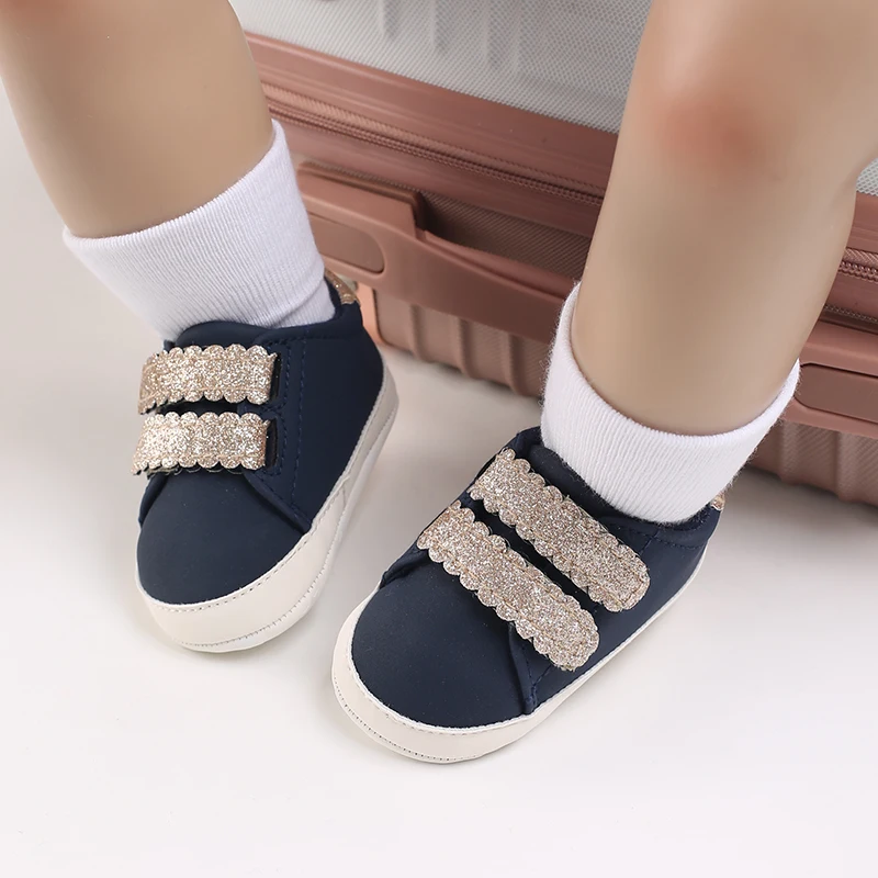 Weiße Prinzessinnenschuhe mit Blumenmuster, lässige Lauflernschuhe für Babys und Kleinkinder von 0-18 Monaten – Detail 12