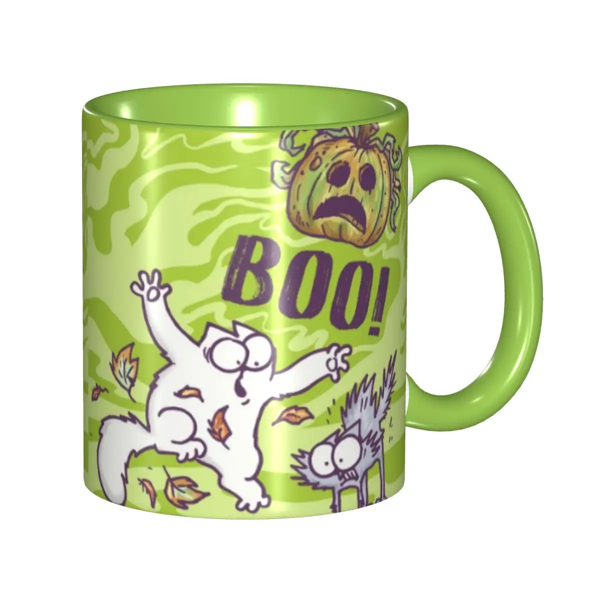 Kubek z motywem kota Simona, akcesoria, prezent dla dzieci, uroczy kubek