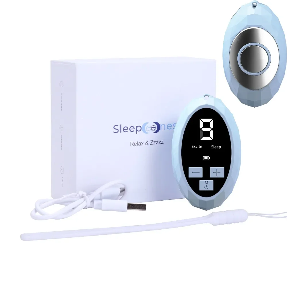 

Intelligent Sleep Instrument EMS Pulse Insomnia Artifact Help To Improve Promote Severe Deep Sleep Child Adult Elder Health Care