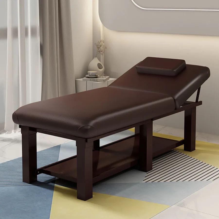 Wipeable Massage Table Hole Topper Metal Leg Adjustable Massage Table Professional Luxury King Full Body Cama Plegable Furniture